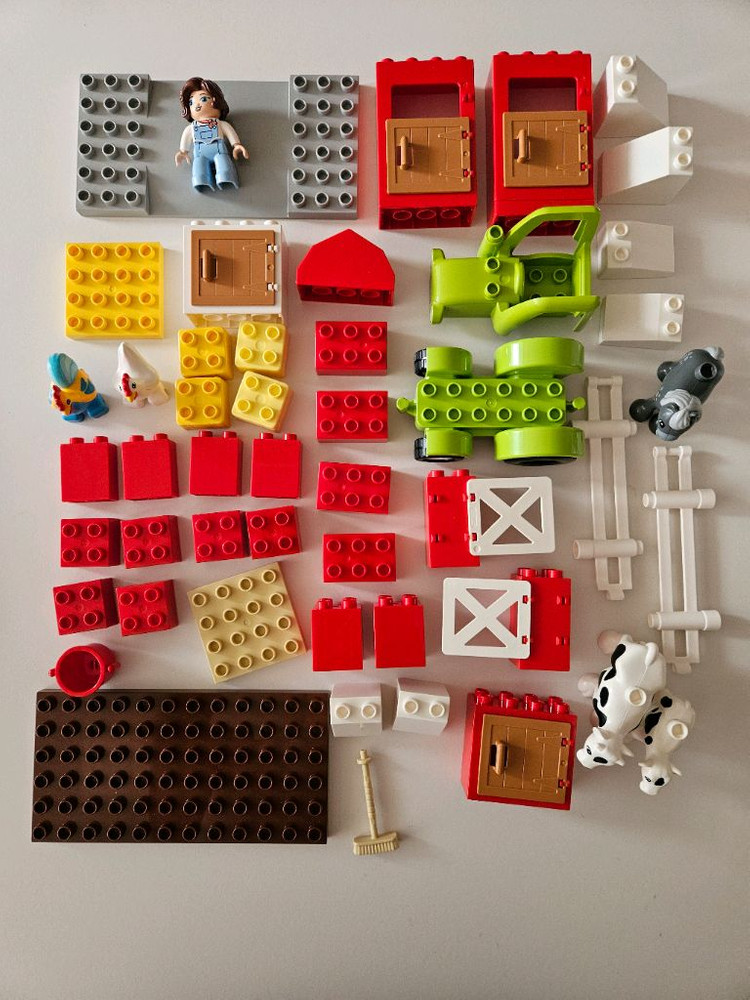 레고) 정품 10952 듀플로 동물 농장 마을 이미지