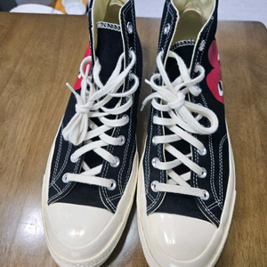 꼼데가르송 하이탑 스니커즈