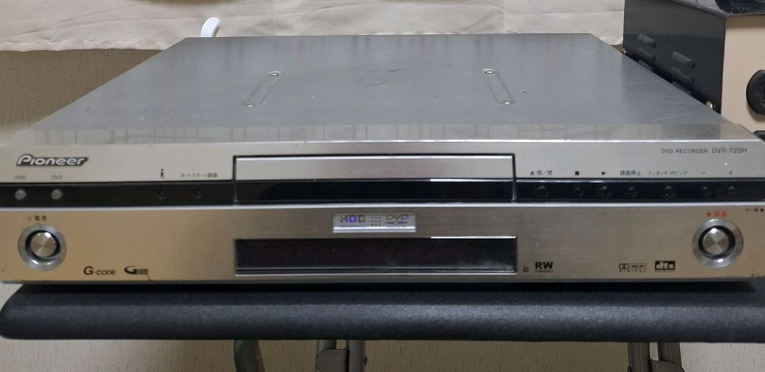 파이오니아 dvd+hdd 레코더 DVR-720H 이미지