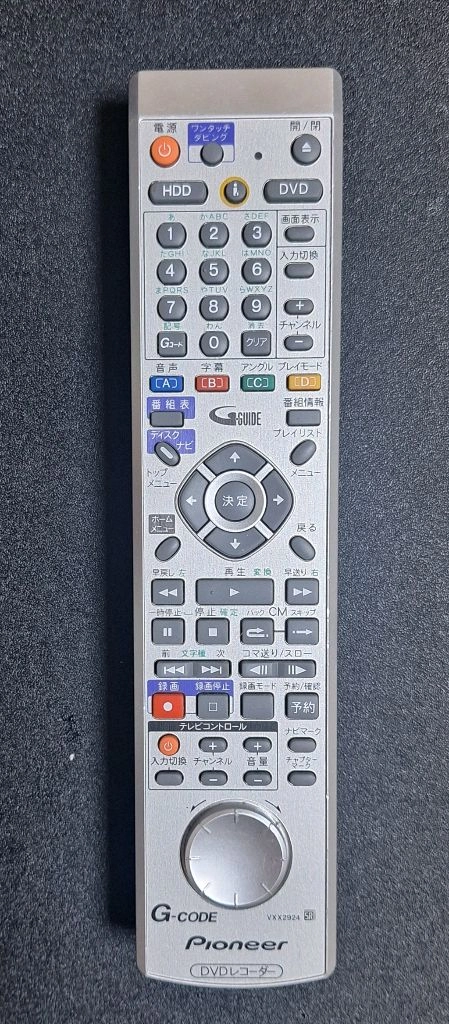 파이오니아 dvd+hdd 레코더 DVR-720H 이미지