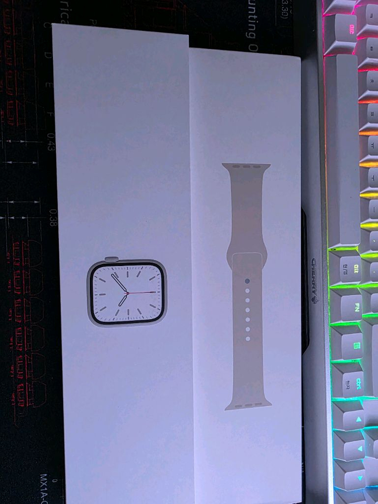 애플워치 7 풀박스팝니다.--3