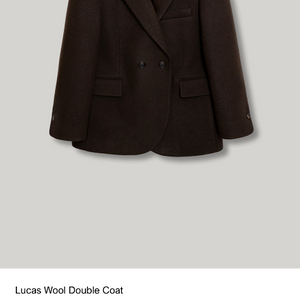 엘보른 ELBORN Lucas Wool Double Coat
