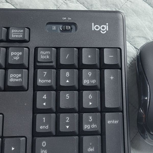 로지텍 MK295 무선 키보드 마우스 세트 usb 수신기 구함