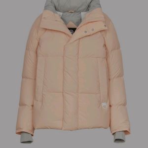 캐나다구스 에버렛 푸퍼 오렌지 헤이즈 정품 여성 패딩 팝니다.