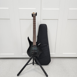 헥스 헤드리드 일렉기타 N700 트렌스 블루 버스트