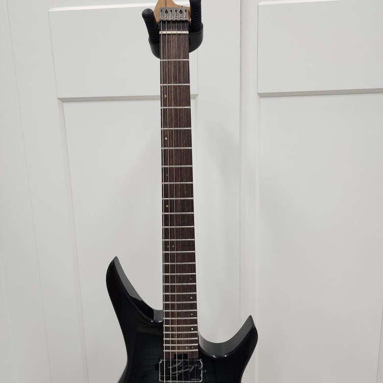 헥스 헤드리드 일렉기타 N700 트렌스 블루 버스트--6