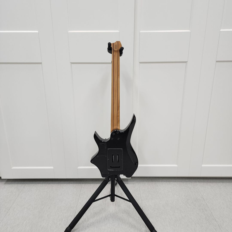 헥스 헤드리드 일렉기타 N700 트렌스 블루 버스트--8