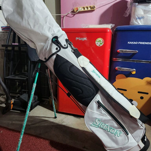 새제품 스릭슨 스탠드캐디백 골프백
