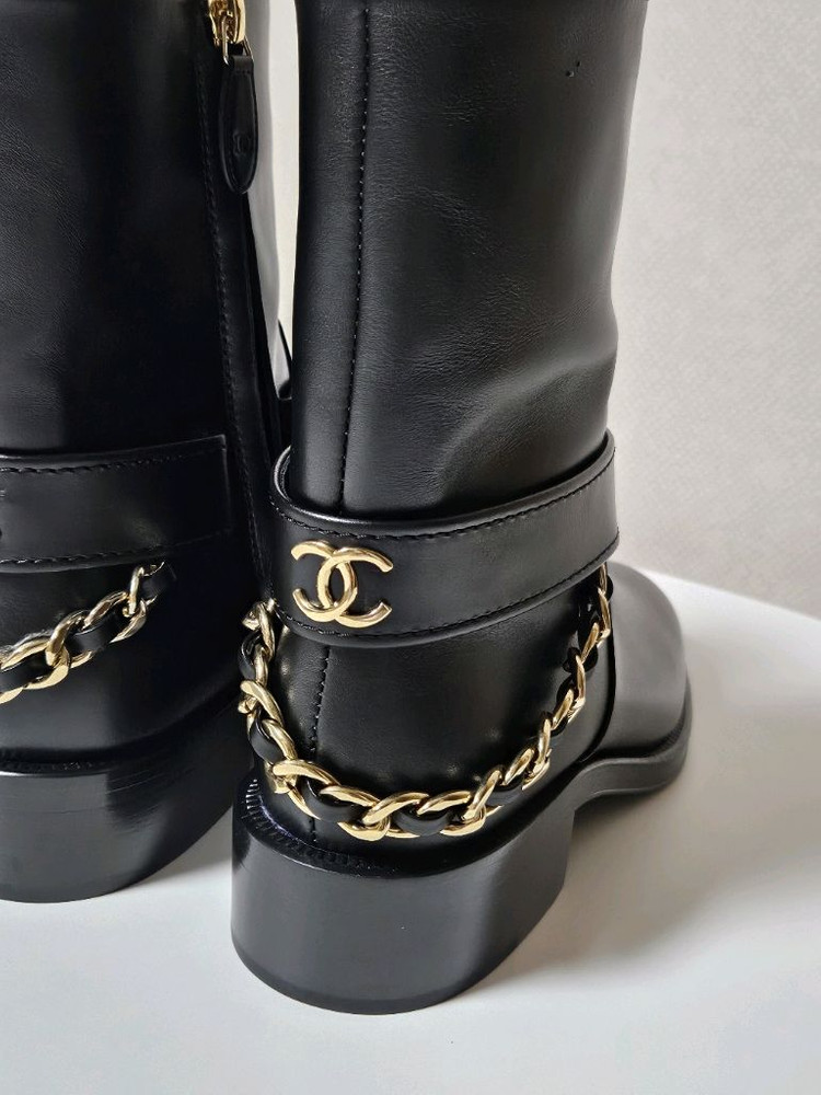 샤넬 체인 부츠--4