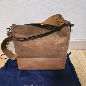 (새제품)폴로 랄프로렌 여성 스웨이드 누벅 가죽 숄더백 가방 버킷백 크로스백 핸드백