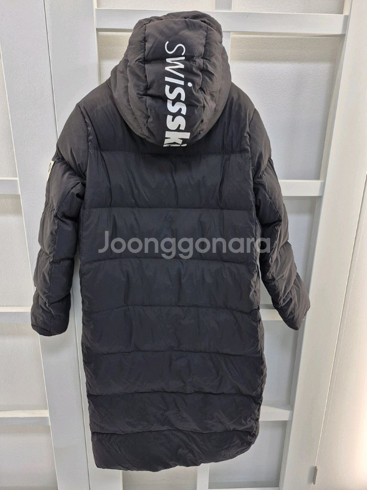 데상트 정품 스위스 아우디 스키패딩 오리털 롱패딩 사이즈90 실사이즈 95 팝니다--1