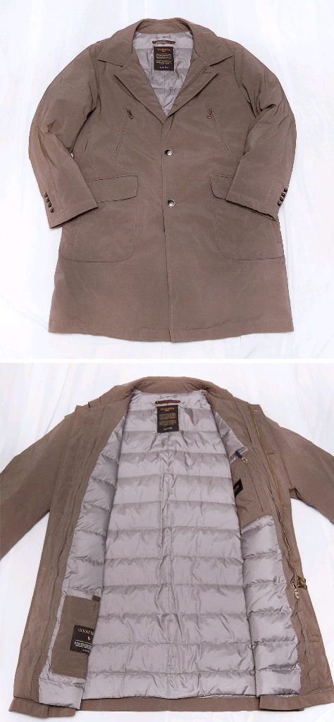 마에스트로 이탈리안 클래식 구스다운 패딩 코트 (105+)--1