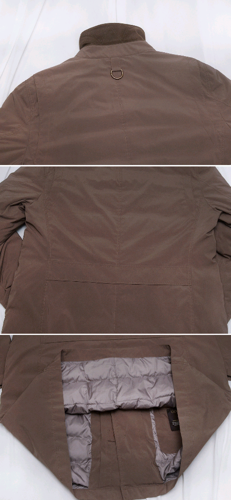 마에스트로 이탈리안 클래식 구스다운 패딩 코트 (105+)--4