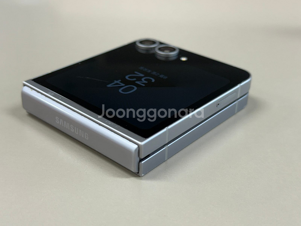 *25만원* 갤럭시Z플립6 실버 256G 검수완료 초저렴한 미파손 가성비 꿀폰 최저가 @@--5