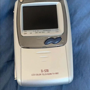 캐시오 포켓 칼라 TV 미사용 새상품