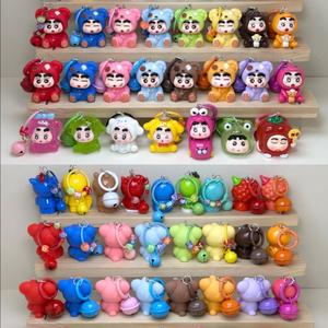 핸드메이드 수지 제작 피규어 짱구 키링