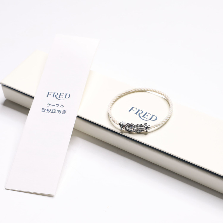 프레드 샹스 인피니 화이트골드 블루사파이어&토파즈 미디엄 풀파베 이미지