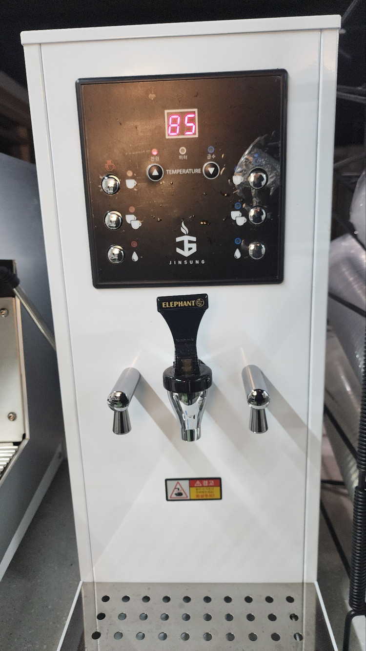 진성온수기 JS-1 업소용 카페 핫워터 디스펜서 듀얼온수--0