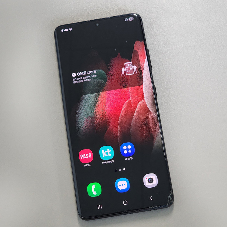 *19만* 갤럭시 S21울트라 블랙 256기가 터치정상 가성비폰 판매합니다--4