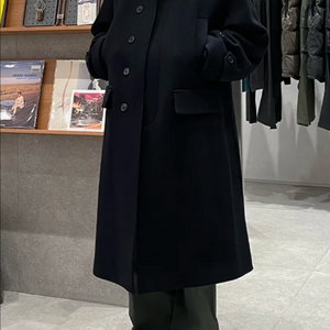 어나더오피스 보이저 볼드 발마칸 코트 다크네이비 02사이즈 급처