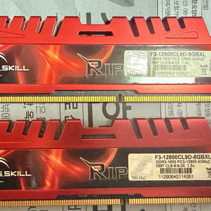 DDR3 8G (4GB x2)메모리 이미지
