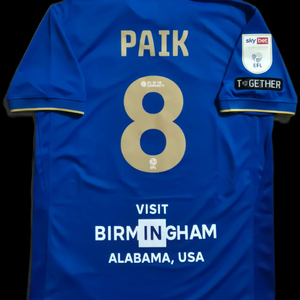 25 26 버밍엄시티 홈 백승호 유니폼 레플리카 M