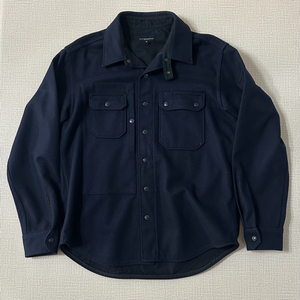 엔지니어드 가먼츠 울 CPO 셔츠 자켓 (다크 네이비)