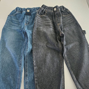 아동의류 청바지2벌( 코튼캔디)