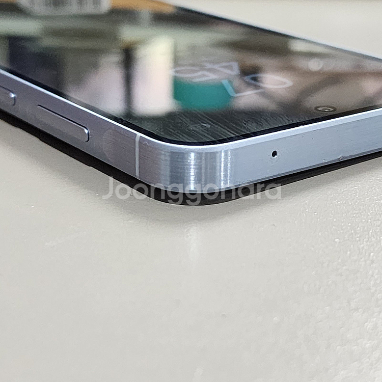 *27만* 갤럭시 퀀텀5 아이스블루컬러 128기가 24년 8월개통 판매합니다--5