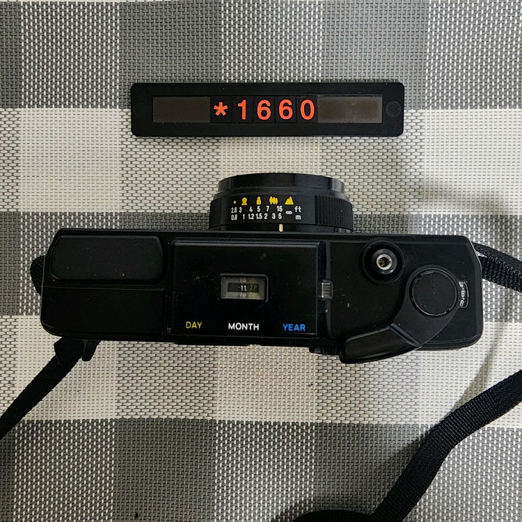 미놀타 하이매틱 SD 필름카메라--1