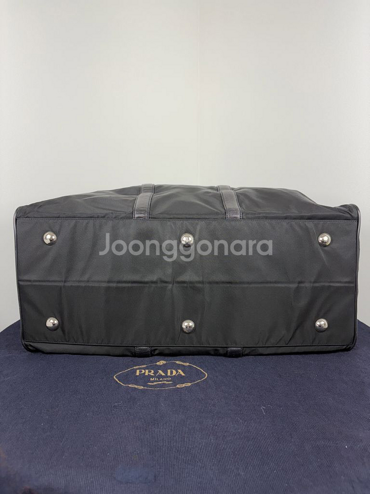 프라다 V20 나일론 보스턴백 골프가방 여행가방--5