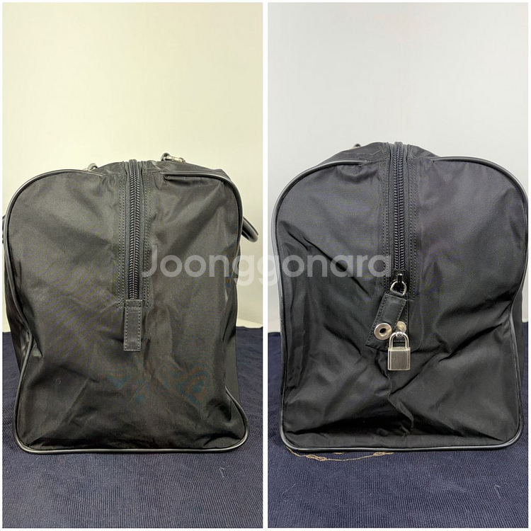 프라다 V20 나일론 보스턴백 골프가방 여행가방--7