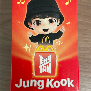 방탄 해피밀 타이니탄 피규어 정국 이미지