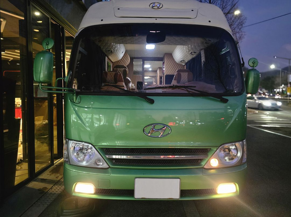 현대 카운티 캠핑카 판매합니다.--1