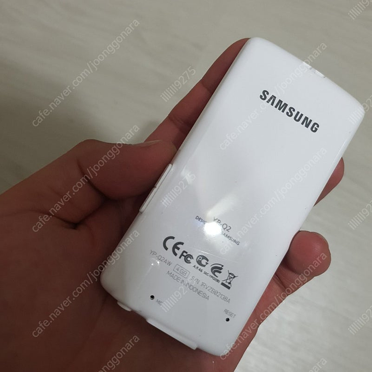 삼성 옙 YEPP YP-Q2 4기가 mp3--2