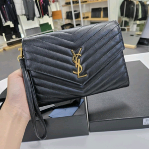 [A급컨디션] 입생로랑 엔벨로프 플랩 클러치백