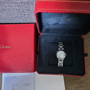 까르띠에 발롱블루 스틸(새상품급)