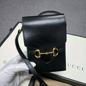 [특가][정품]구찌 홀스빗 폰홀더백