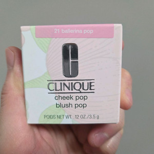 크리니크 치크팝(발레리나팝) 미사용 새상품