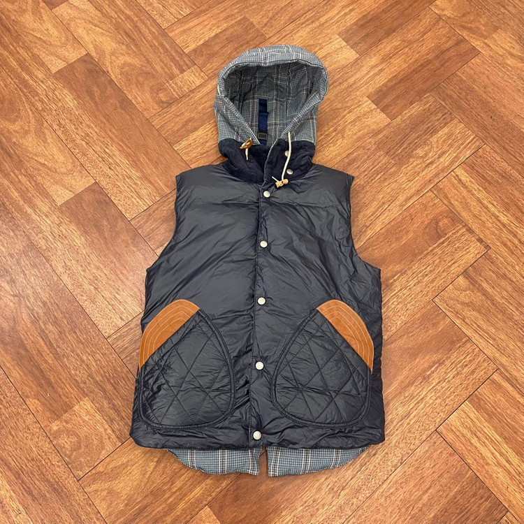 꼼데가르송 준야와타나베 리버서블 패딩 베스트 이미지