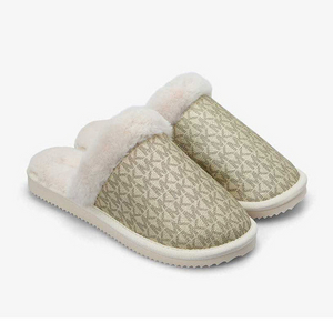 정가23만//마이클코어스 로고 슬리퍼 퍼 실내화 슬라이드 us8