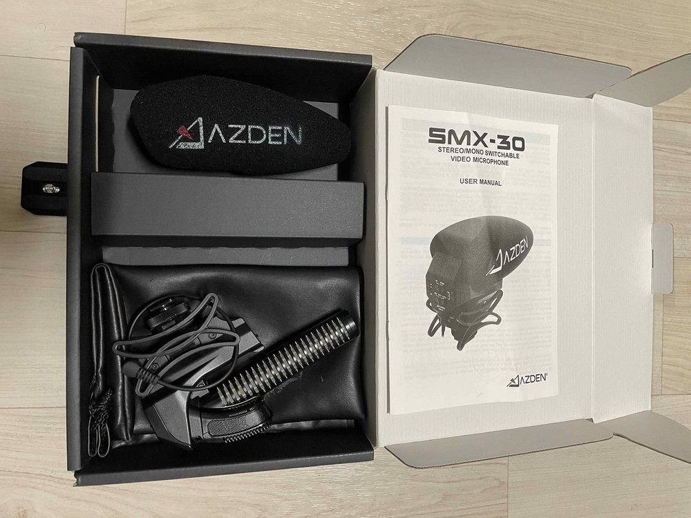 아즈던(AZDEN) SMX-30 샷건 마이크--1