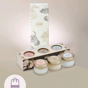 (미개봉)사봉 바디스크럽 60g 3종 키트 기획 (자스민+그린로즈+파츌리라벤더바닐라)박스 안에 3개