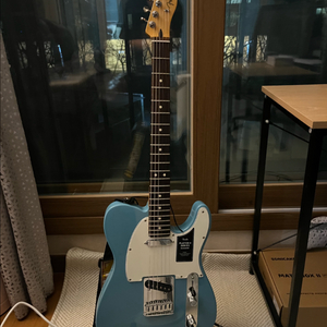 맥팬 플레이어2 텔레캐스터 아쿠아블루 일렉기타