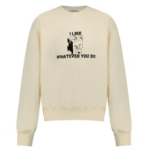 새상품)아루마루 펫 로고 맨투맨