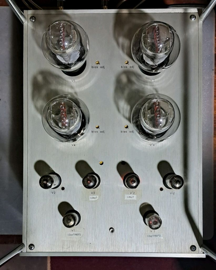 올닉 300B PP 진공관 파워앰프 이미지