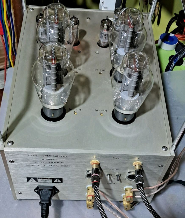 올닉 300B PP 진공관 파워앰프 이미지