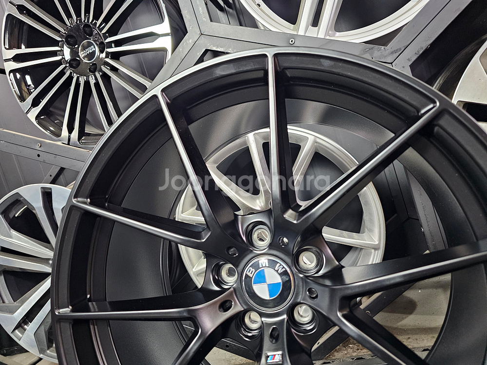 BMW G30 G60 5시리즈 763M 스타일 사틴블랙 20인치 신품휠--3