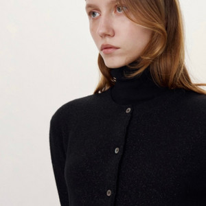 시에 sie 세렌 울 글리터 가디건 블랙 새상품