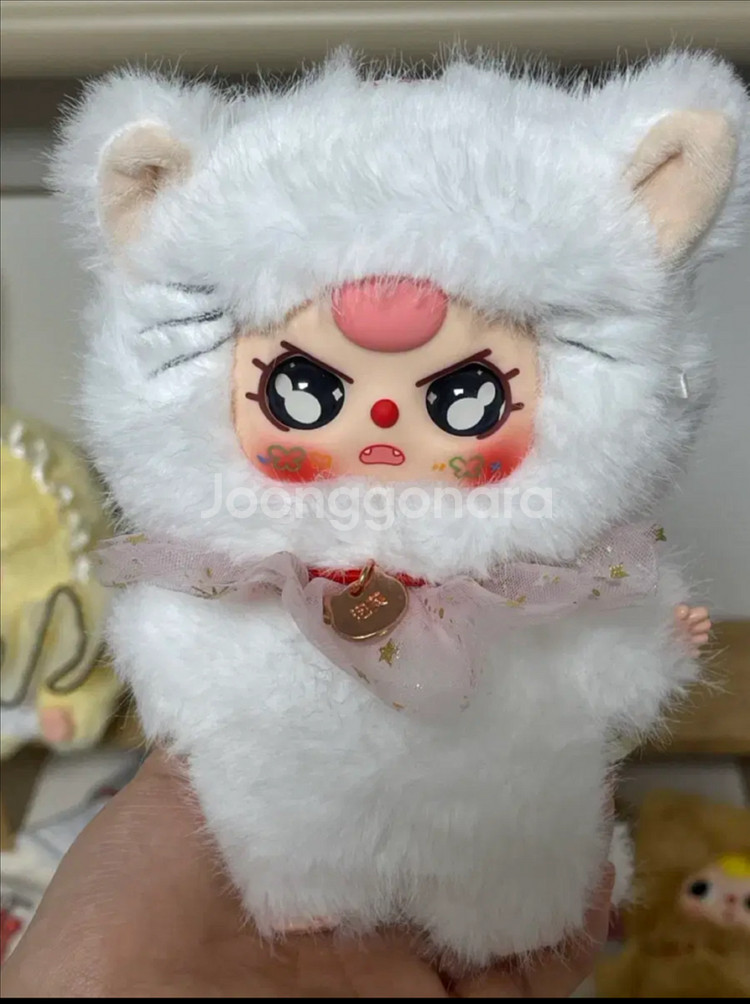 베이비쓰리 고양이 키링 인형 Babythree--2